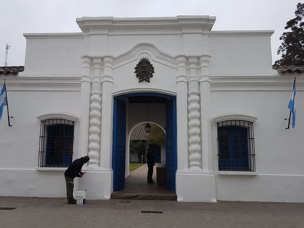 Fotografía del frente de la Casa Histórica de la Independencia, San Miguel de Tucumán